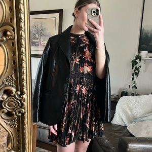 We the free faux leather jacket